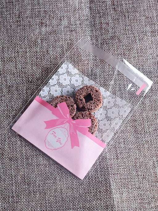 SHEIN 100 piezas Bolsas de empaque con autoadhesivo para caramelos - Quierox - Tienda Online