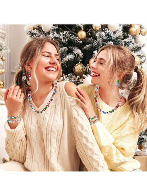 Shein 100 piezas de cuentas de arcilla polimérica con dibujos navideños - Quierox - Tienda Online