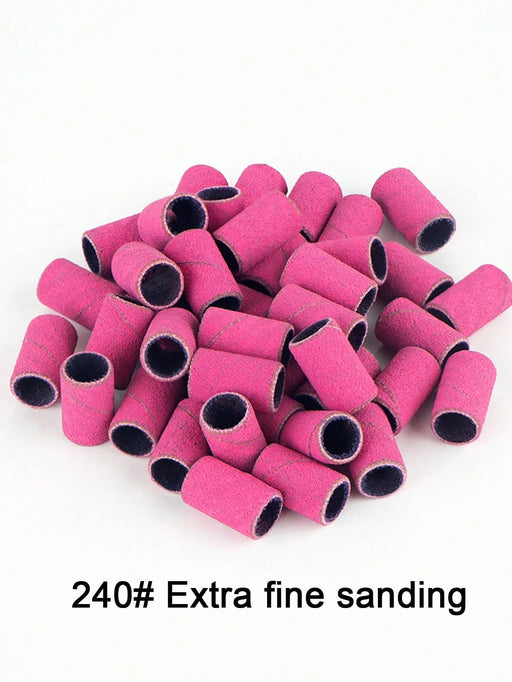 Shein 100 piezas/caja Juego de bandas de lijado con eje de metal de 240 granos - Quierox - Tienda Online