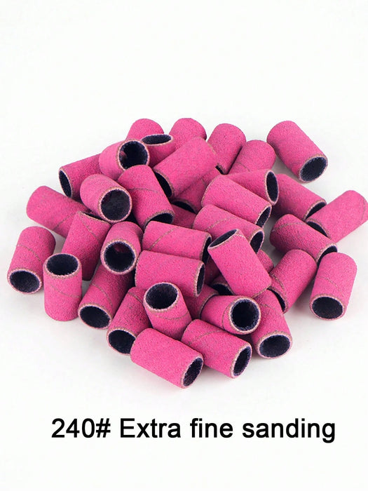 Shein 100 piezas/caja Juego de bandas de lijado con eje de metal de 240 granos - Quierox - Tienda Online