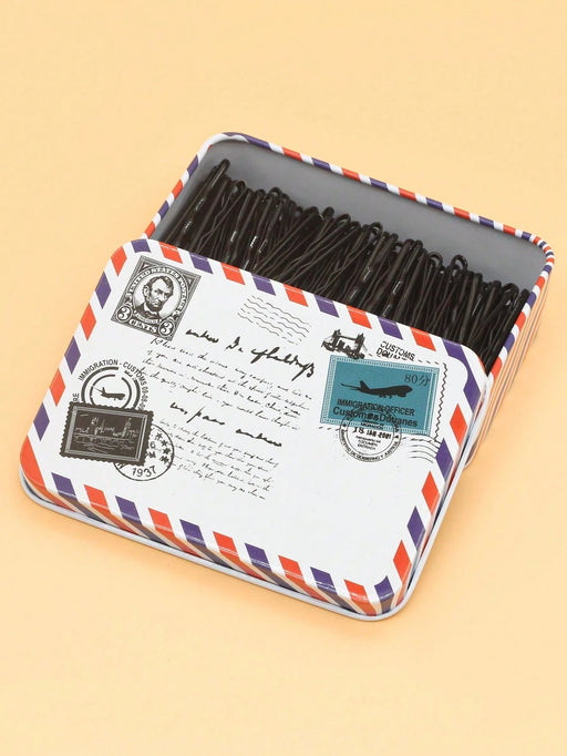 Shein 100 unidades/caja Pinzas para el cabello de mujer estilo básico ondulado - Quierox - Tienda Online