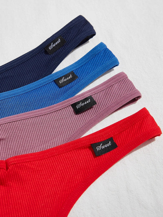 SHEIN 10pcs de Tangas multicolores para mujer - Quierox - Tienda Online
