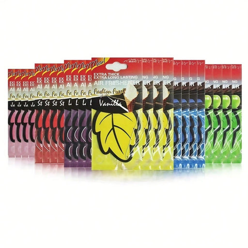 SHEIN 12 ambientadores para coche (aroma aleatorio) con aroma natural - Quierox - Tienda Online