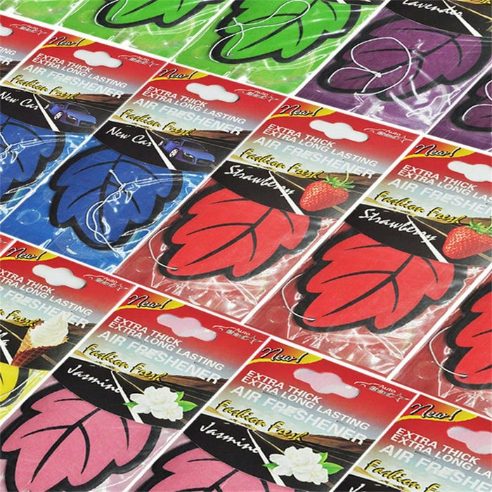 SHEIN 12 ambientadores para coche (aroma aleatorio) con aroma natural - Quierox - Tienda Online