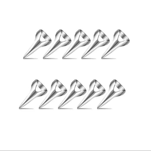 Shein 12 piezas de herramientas para la selección del cabello, anillo de separación de metal - Quierox - Tienda Online