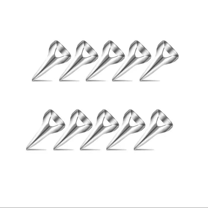 Shein 12 piezas de herramientas para la selección del cabello, anillo de separación de metal - Quierox - Tienda Online