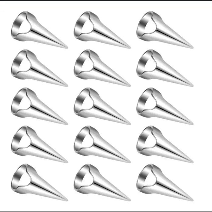 Shein 12 piezas de herramientas para la selección del cabello, anillo de separación de metal - Quierox - Tienda Online