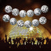 SHEIN 12 piezas Decoraciones de fiesta con tema de discoteca - Quierox - Tienda Online