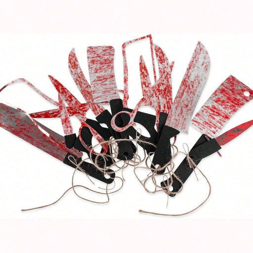 SHEIN 12 piezas decoraciones de Halloween para fiesta de zombis y vampiros, decoración - Quierox - Tienda Online