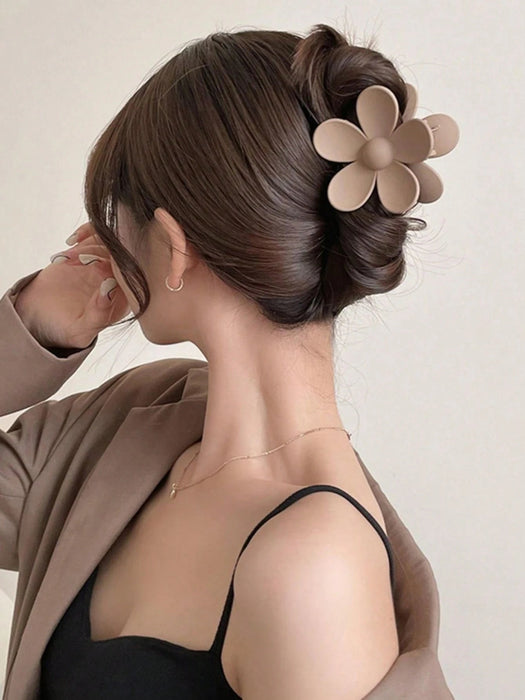SHEIN 12 pinzas de plástico minimalistas para el pelo para mujer con diseño de flores - Quierox - Tienda Online