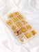 Shein 135 piezas/juego de anillos para el cabello dorados mezclados - Quierox - Tienda Online