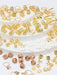 Shein 135 piezas/juego de anillos para el cabello dorados mezclados - Quierox - Tienda Online