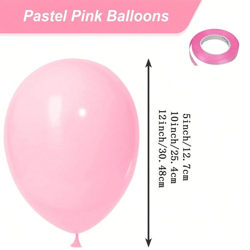 SHEIN 15 piezas Globos de látex de color rosa claro de 12 pulgadas - Quierox - Tienda Online