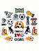Shein 19 piezas de adornos decorativos para zapatos de la serie Fútbol para zuecos - Quierox - Tienda Online