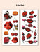 SHEIN 2 hojas Tatuajes temporales de arte corporal de gran tamaño para mujeres - Quierox - Tienda Online