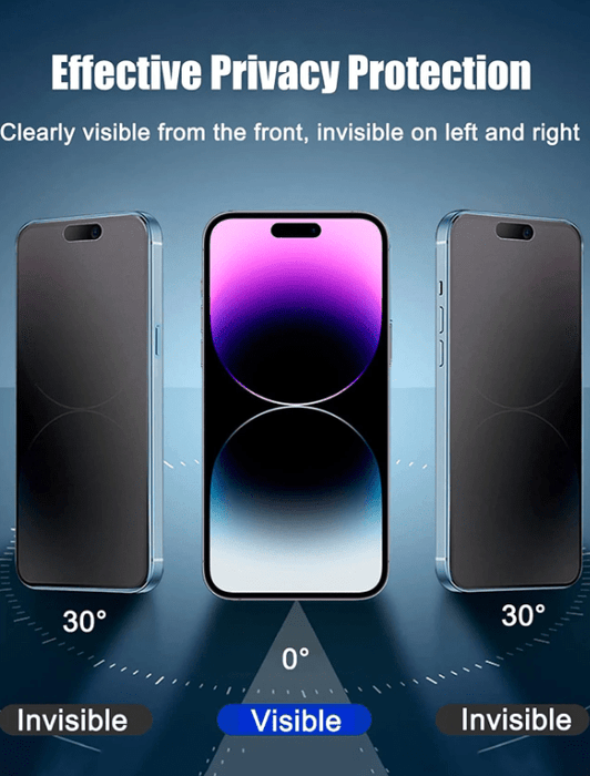 SHEIN 2 películas protectoras antirreflejos de privacidad de pantalla completa - Quierox - Tienda Online