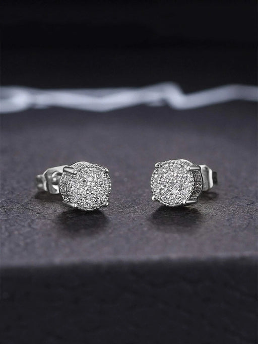 Shein 2 pendientes con decoración de diamantes de imitación - Quierox - Tienda Online