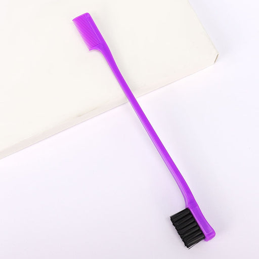 Shein 2 pieza Cepillo de doble lado para controlar los bordes del cabello - Quierox - Tienda Online