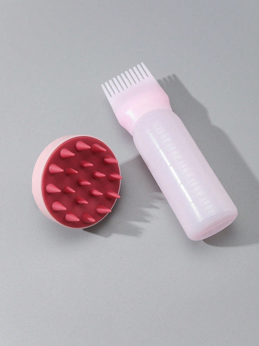 Shein 2 piezas, 1 pieza Botella de limpieza en seco con escala dentada - Quierox - Tienda Online
