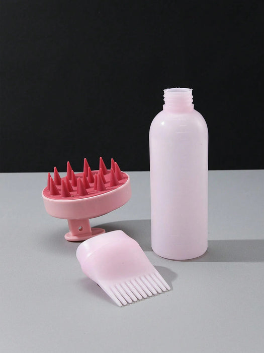 Shein 2 piezas, 1 pieza Botella de limpieza en seco con escala dentada - Quierox - Tienda Online