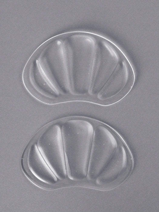 SHEIN 2 piezas Almohadilla de silicona transparente para talón - Quierox - Tienda Online