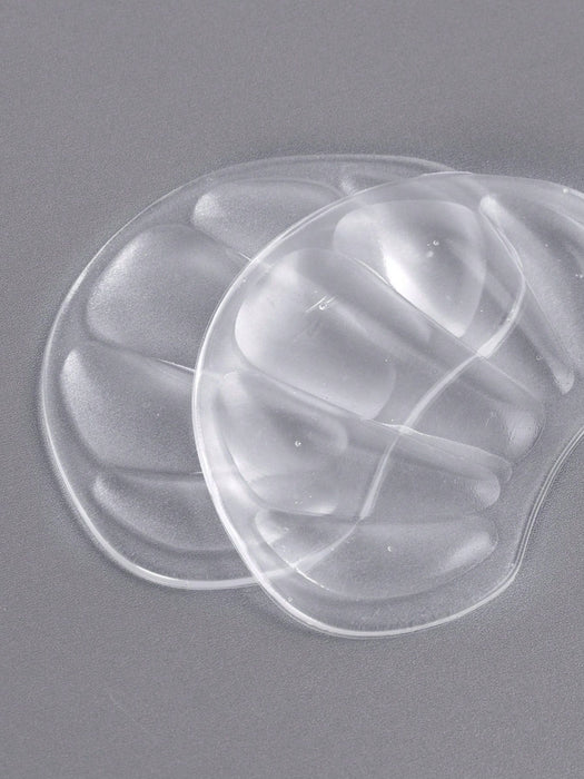 SHEIN 2 piezas Almohadilla de silicona transparente para talón - Quierox - Tienda Online
