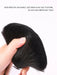 Shein 2 piezas de cepillo de peluquería negro y cepillo suave de afeitar con mango de ABS negro - Quierox - Tienda Online