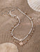 SHEIN 2 piezas de collar gargantilla con colgante de estrella de mar y tortuga marina - Quierox - Tienda Online