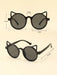SHEIN 2 piezas de gafas de moda de ojo de gato - Quierox - Tienda Online