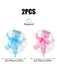 Shein 2 piezas de globos de látex claros con forma de oso rosa y azul de 24 pulgadas - Quierox - Tienda Online