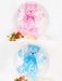 Shein 2 piezas de globos de látex claros con forma de oso rosa y azul de 24 pulgadas - Quierox - Tienda Online