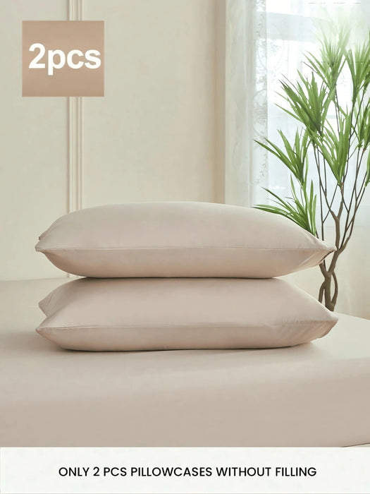 SHEIN 2 piezas Fundas de almohada de sobre de microfibra premium - Quierox - Tienda Online
