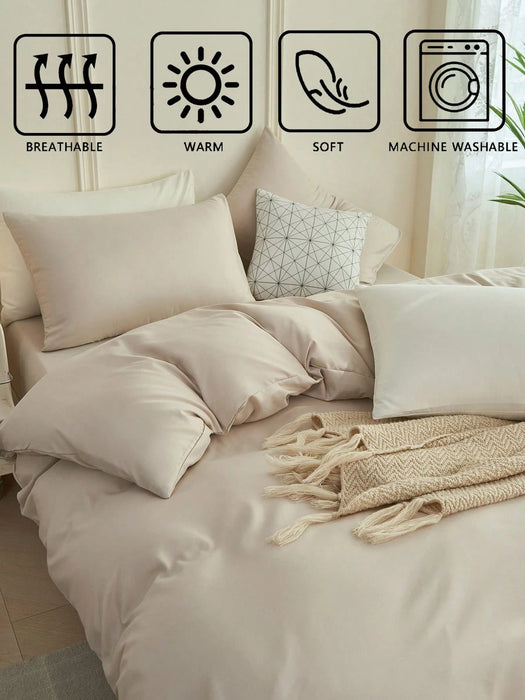 SHEIN 2 piezas Fundas de almohada de sobre de microfibra premium - Quierox - Tienda Online