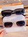 SHEIN 2 piezas Gafas vintage con forma de huevo, montura pequeña - Quierox - Tienda Online