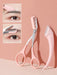 SHEIN 2 piezas Juego de cuchillo y tijeras para recortar cejas - Quierox - Tienda Online
