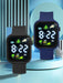 SHEIN 2 piezas Reloj electrónico deportivo de TPU con diseño - Quierox - Tienda Online
