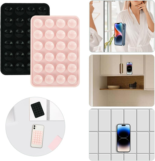 Shein 2 Piezas Ventosa Multipropósito Para Móvil, Soporte Cuadrado de Silicona Para Teléfono - Quierox - Tienda Online