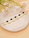 SHEIN 2 Piezas/set Pulsera De Cobre Simple Y Elegante Con Cinco Pétalos - Quierox - Tienda Online