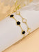 SHEIN 2 Piezas/set Pulsera De Cobre Simple Y Elegante Con Cinco Pétalos - Quierox - Tienda Online