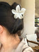 Shein 2 pinzas acrílicas para el cabello con diseño de flores extragrandes, elegantes y sofisticadas - Quierox - Tienda Online