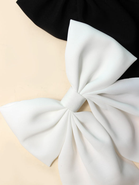 Shein 2 pinzas para el cabello con lazo para niñas - Quierox - Tienda Online