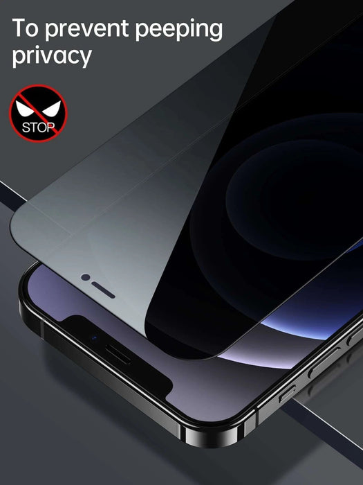Shein 2 protectores de pantalla de cobertura total antiespía compatibles con Apple iPhone 11 pro max - Quierox - Tienda Online
