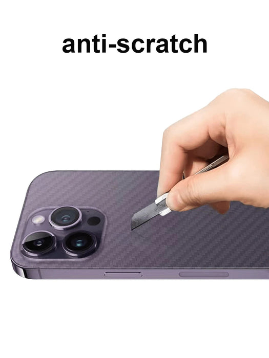 Shein 2 protectores de pantalla de fibra de carbono, 0,1 mm de grosor, antiarañazos - Quierox - Tienda Online