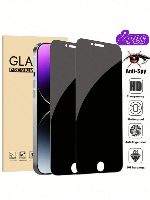 Shein 2 protectores de pantalla de privacidad de 6,9 pulgadas compatibles con iPhone 17 Pro Max - Quierox - Tienda Online