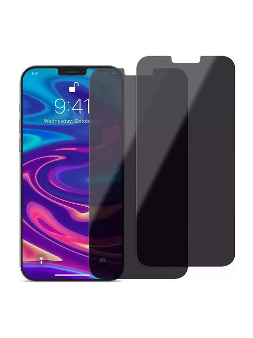 Shein 2 protectores de pantalla de vidrio templado antiespionaje compatibles con iPhone 11 - Quierox - Tienda Online