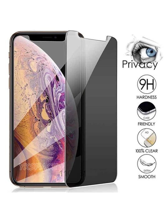 Shein 2 protectores de pantalla de vidrio templado antiespionaje iPhone 11 - Quierox - Tienda Online