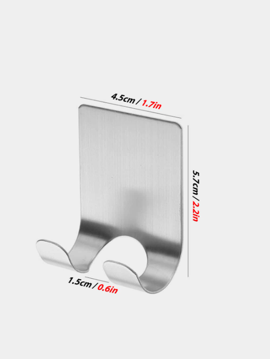 SHEIN 2 soportes autoadhesivos para maquinillas de acero inoxidable 304 - Quierox - Tienda Online