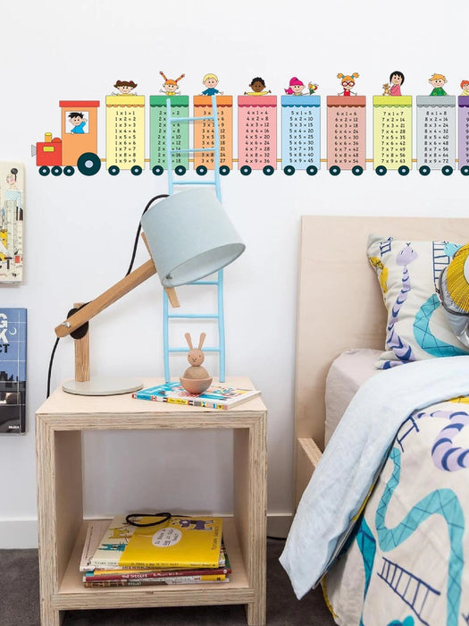 Shein 2 unids/set pegatina de pared con estampado de fórmula de multiplicación - Quierox - Tienda Online