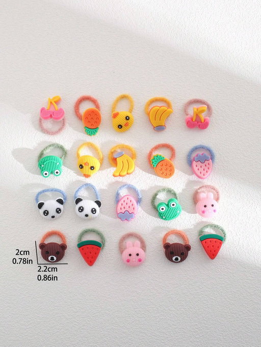 Shein 20 gomas elásticas para el pelo aleatorias - Quierox - Tienda Online