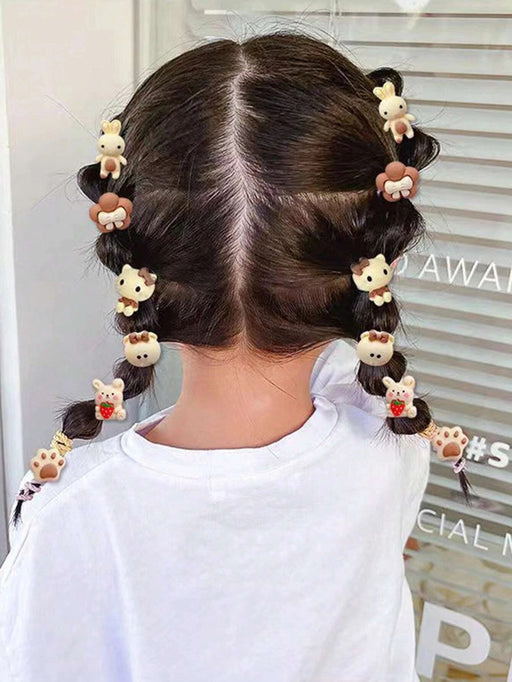 Shein 20 mini pinzas para el pelo de resina de colores aleatorios - Quierox - Tienda Online